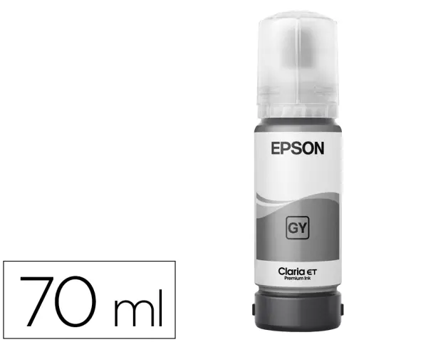 Imagen Tinta epson t114 eco tank et-8500 / 8550 gris botella 70 ml