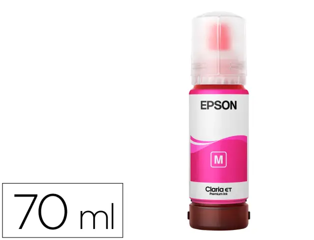 Imagen Tinta epson t114 eco tank et-8500 / 8550 magenta botella 70 ml