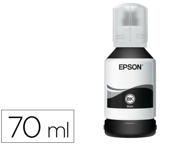 Imagen Tinta epson t114 eco tank et-8500 / 8550 negro photo botella 70 ml