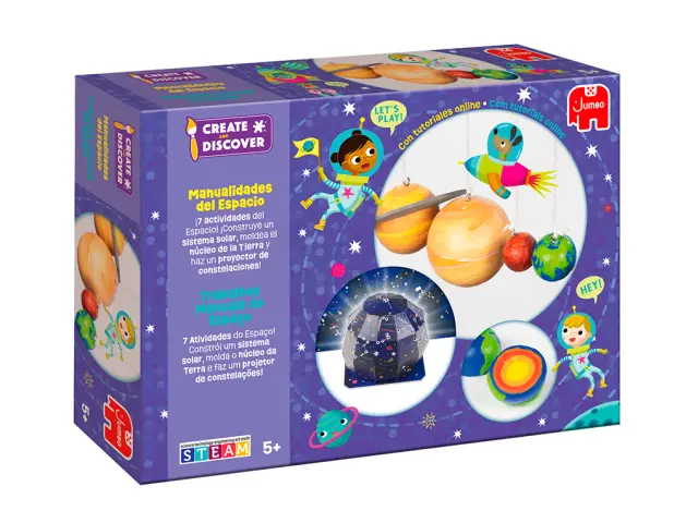 Imagen Juego jumbo educativo create & discover el espacio