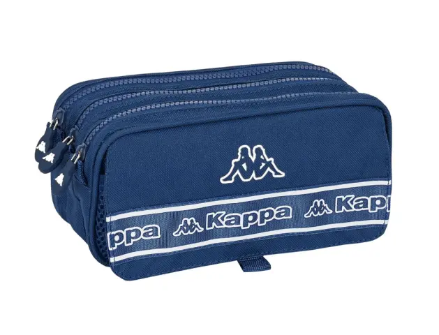 Imagen Bolso escolar portatodo safta triple big kappa basics 100x215x80 mm