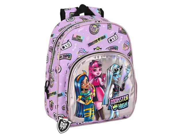 Imagen Mochila safta infantil adaptable a carro monster high best boots 340x280x100 mm