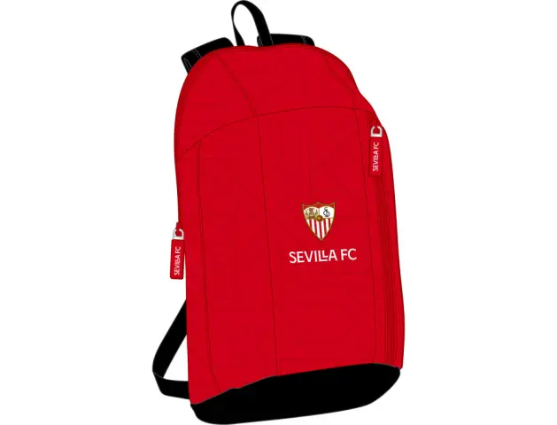 Imagen Mini mochila escolar safta sevilla f.c. corporativa 390x220x100 mm