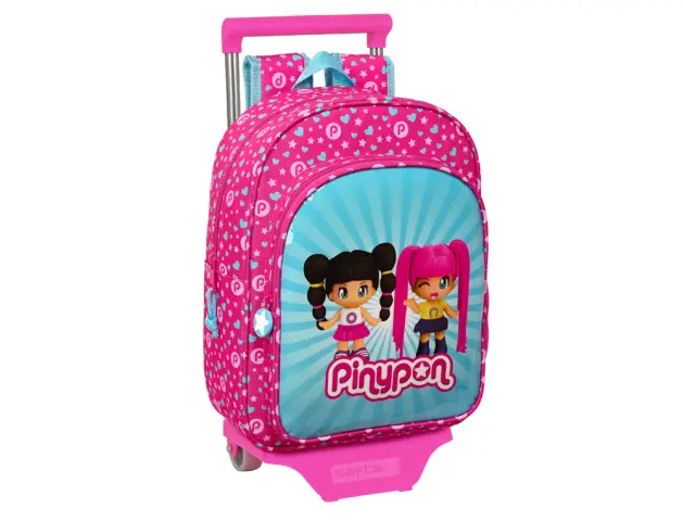 Imagen Mochila safta con carro pin y pon 340x260x110 mm