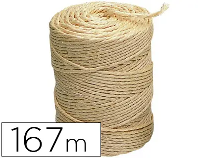 Imagen Cuerda sisal 3 cabos liderpapel rollo 1 kg