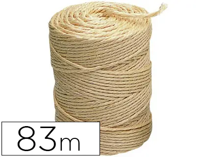 Imagen Cuerda sisal 3 cabos liderpapel rollo 1/2 kg