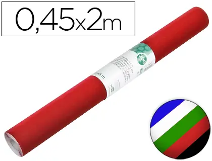 Imagen Rollo adhesivo liderpapel unicolor colores surtidos rollo de 0,45 x 2 mt