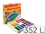 Imagen Lapices cera plastidecor caja de 352 colores 2