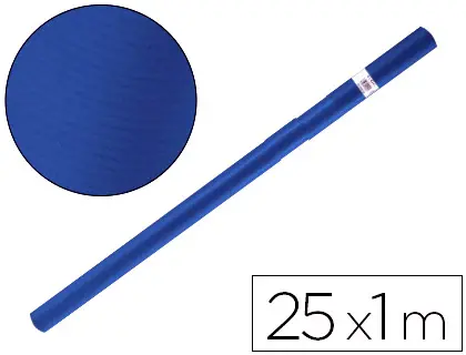 Imagen Papel kraft liderpapel azul azurita turquesa rollo 25x1 mt