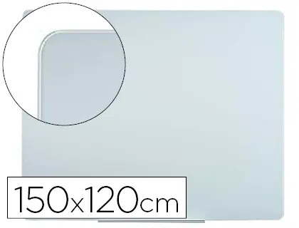 Imagen Pizarra blanca bi-office cristal magnetica 1500x1200 mm