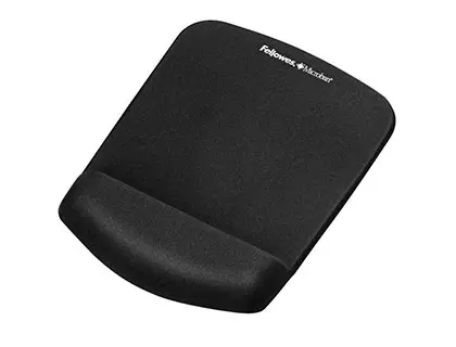 Imagen Reposamuecas fellowes para raton plush touch foam negro