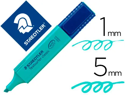 Imagen Rotulador staedtler textsurfer classic 364 fluorescente turquesa