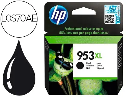 Imagen Ink-jet hp jet 953xl officejet pro 8210 / 8710 / 8725 / 7730 negro 2000 paginas