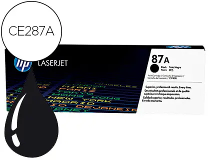 Imagen Toner hp laserjet cf287a m506 / mfp m527 negro 9000 pag