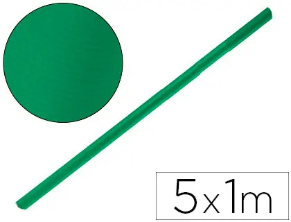 Imagen Papel kraft liderpapel verde fuerte rollo 5x1 mt