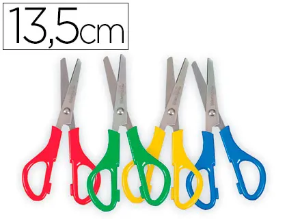 Imagen Tijera escolar liderpapel para zurdos 13,5 cm unidad