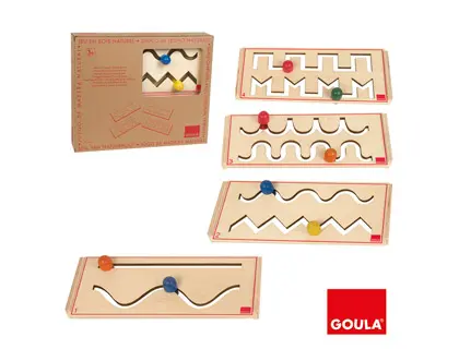 Imagen Juego goula didactico pre-escritura set de 4