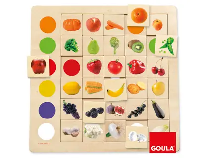 Imagen Juego goula didactico observacion colores