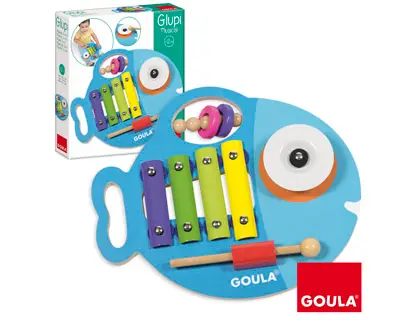 Imagen Juego goula didactico glupy musical 3 en 1