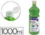 Imagen Tempera liquida liderpapel escolar 1000 ml verde 2