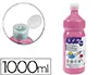 Imagen Tempera liquida liderpapel escolar 1000 ml rosa 2