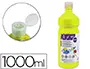 Imagen Tempera liquida liderpapel escolar 1000 ml amarillo limon 2