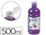 Imagen Tempera liquida liderpapel escolar 500 ml violeta 2