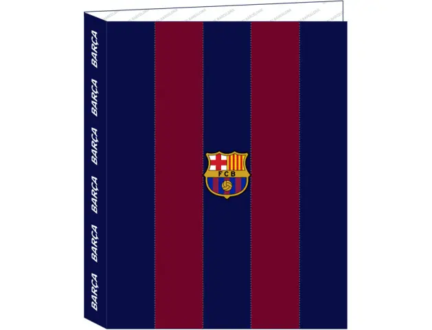 Imagen Carpeta 4 anillas mixtas safta folio f.c. barcelona 1 equipacion 23/24