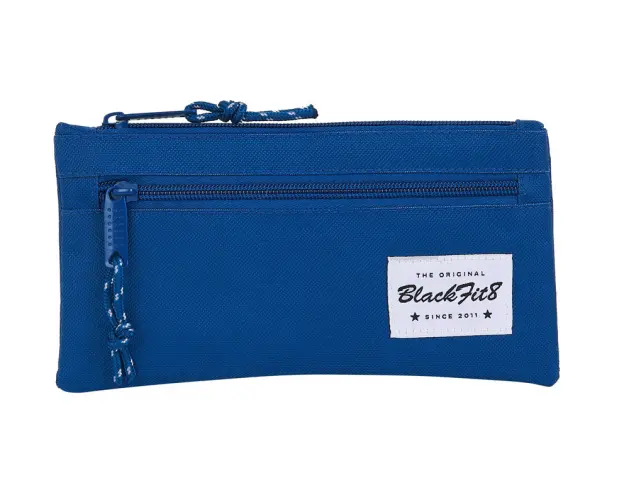 Imagen Bolso escolar safta portatodo blackfit8 "oxford" dos cremalleras 220xx110 mm