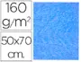 Imagen Fieltro liderpapel 50x70cm azul claro 160g/m2 2