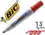 Imagen Rotulador bic velleda para pizarra rojo punta redonda 1,3 mm 2