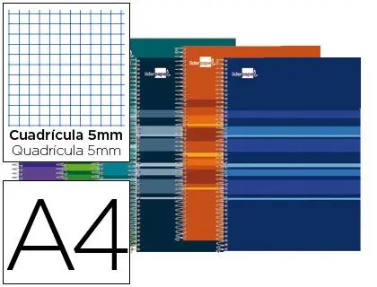 Imagen BLOC ESPIRAL MICROPERFORADO A4 160H