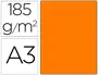 Imagen Cartulina guarro din a3 naranja fluorescente 185 gr paquete 50 h 2