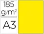 Imagen Cartulina guarro din a3 amarillo fluorescente 185 gr paquete 50 h 2