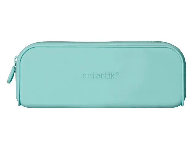 Imagen Bolso escolar portatodo antartik silicona rectangular 185x50x75 mm color menta