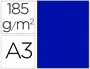 Imagen Cartulina guarro din a3 azul ultramar 185 gr paquete 50 h 2