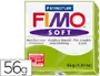 Imagen Pasta staedtler fimo soft 56 gr color verde manzana 2