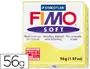 Imagen Pasta staedtler fimo soft 56 gr color amarillo limon 2