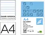 Imagen Recambio liderpapel a4 120 hojas 70g/m2 horizontal sin margen 4 taladros bandas de 5 colores 2