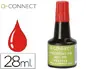 Imagen Tinta tampon q-connect rojo -frasco de 28 ml 2