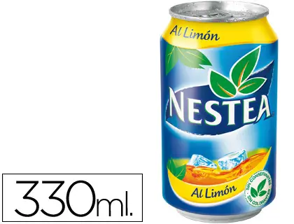 Imagen Refresco nestea limon lata 330ml