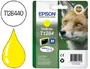 Imagen Ink-jet epson stylus t1284 amarillo s22 / sx125 / sx420w / 425w / office bx305f -capacidad 2