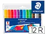 Imagen Rotulador staedtler color jumbo trazo 3 mm -estuche de 12 colores surtidos 2