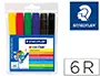 Imagen Rotulador staedtler color jumbo trazo 3 mm -estuche de 6 colores surtidos 2