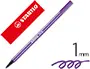 Imagen Rotulador stabilo acuarelable pen 68 violeta 1 mm 2