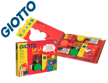 Imagen Set giotto bebe maxi rotuladores+lapices+pasta modelar+cuaderno