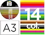 Imagen Cartulina guarro a-3 29,7x42 cms contenido "c" colores surtidos 185 grs 2