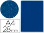 Imagen Tapa de encuadernacion channel rigida 73970035 azul lomo 28 mm capacidad 280 hojas 2
