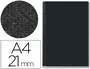 Imagen Tapa de encuadernacion channel rigida 73950095 negro lomo 21 mm capacidad 210 hojas 2