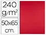 Imagen Cartulina liderpapel 50x65 cm 240g/m2 rojo navidad 2